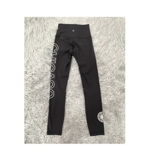 Lululemon Wunder Under Soulcycle Chicago Leggings Tights Sz 2